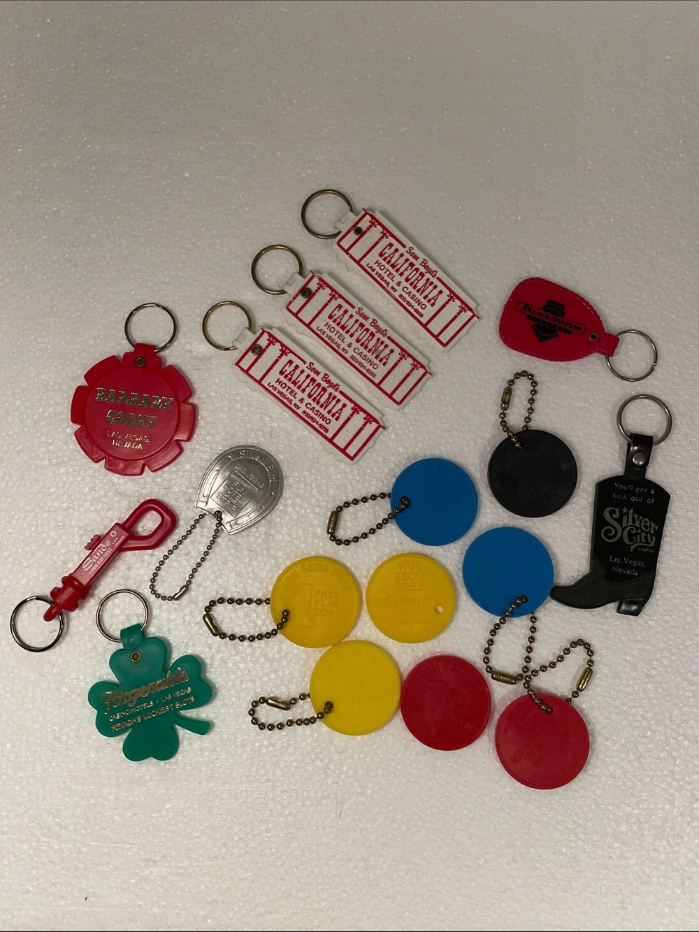 Vintage Las Vegas Keychains